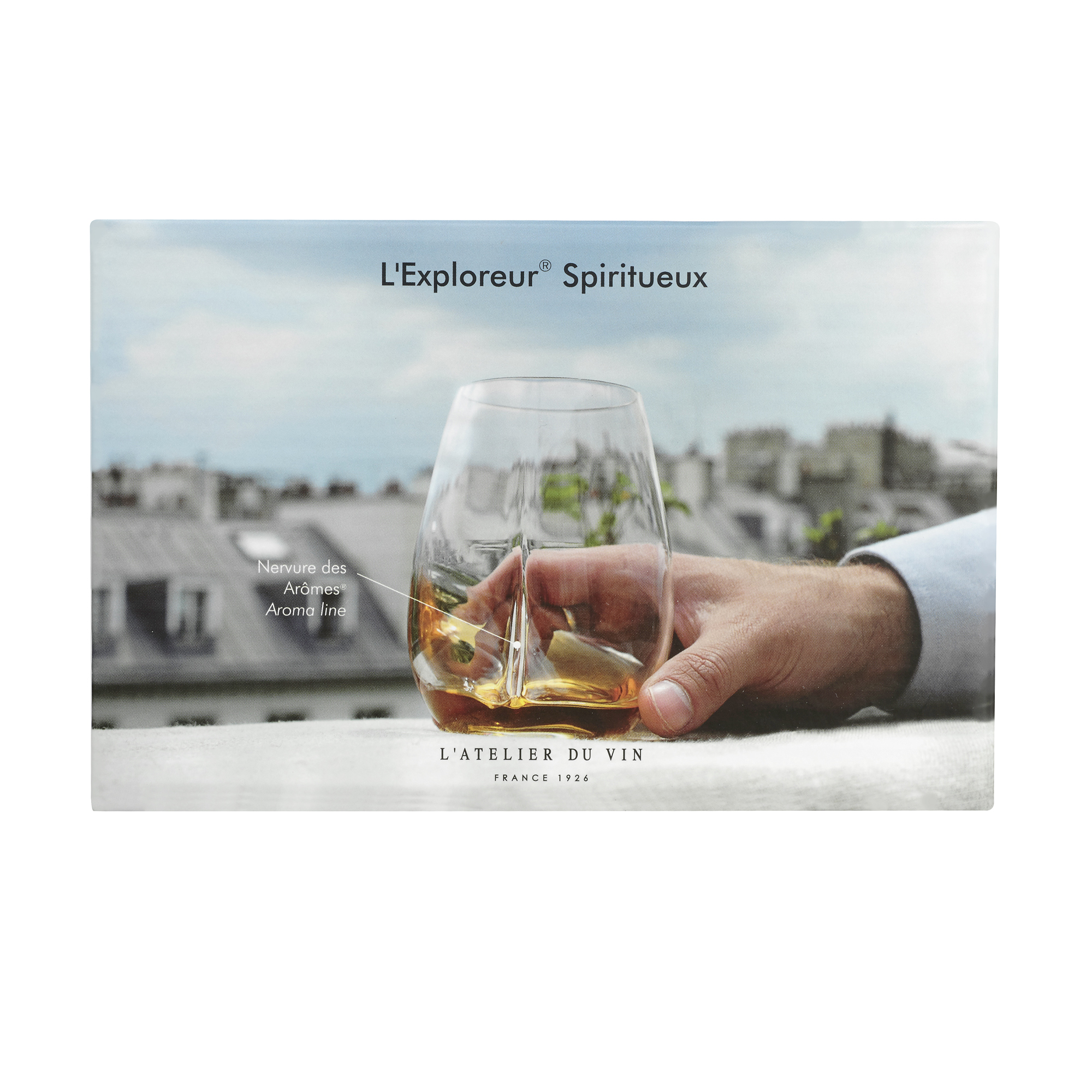 Architecture Intérieure du Vin L’Exploreur Spiritueux verres x2