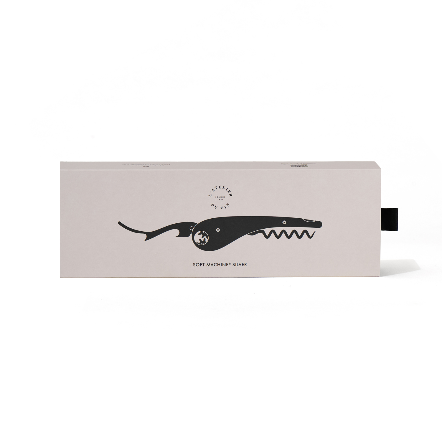 L'Atelier du Vin Soft Machine Silver tire-bouchon inox miroir
