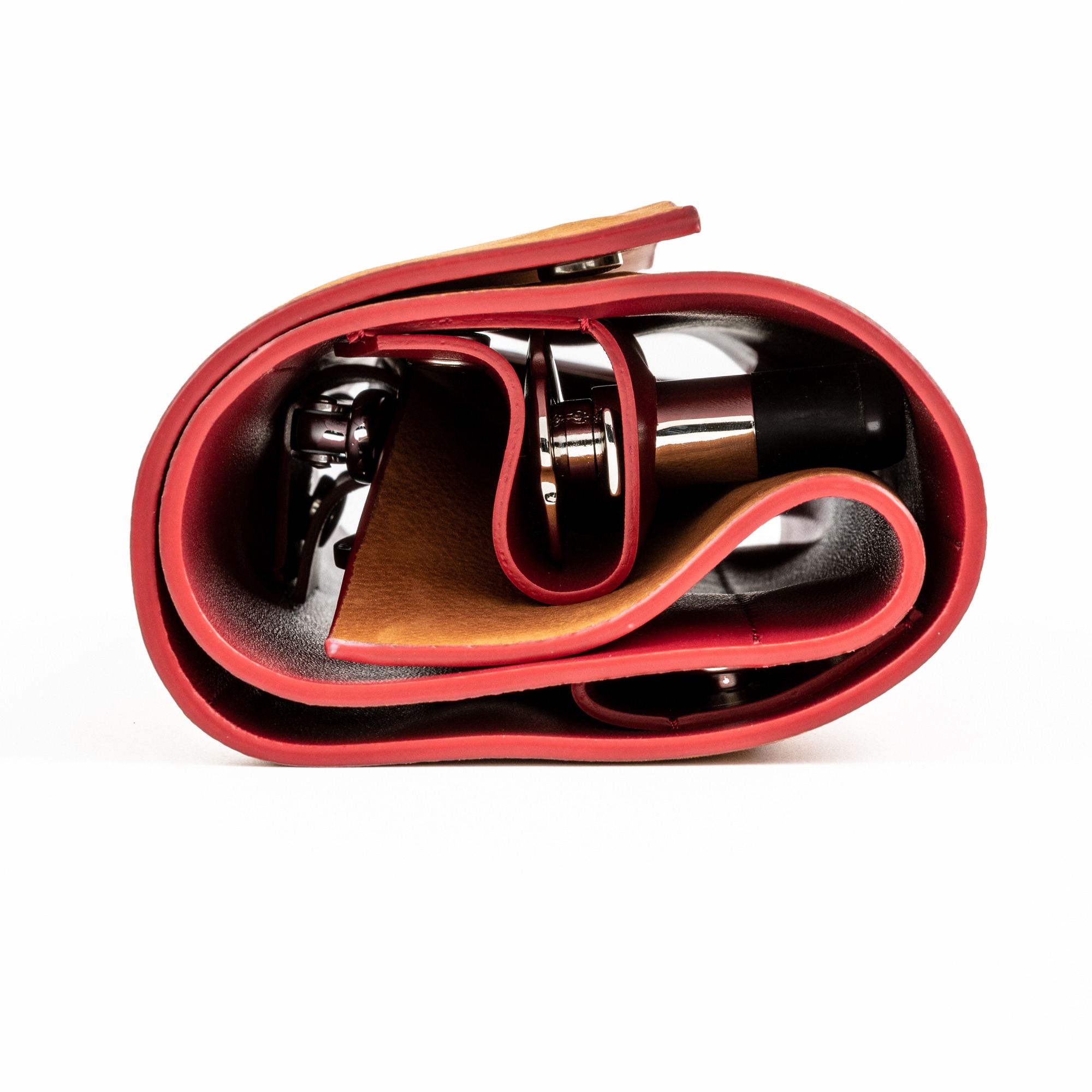 L'Atelier du Vin Oeno Collection Nomad coffret cuir fauve
