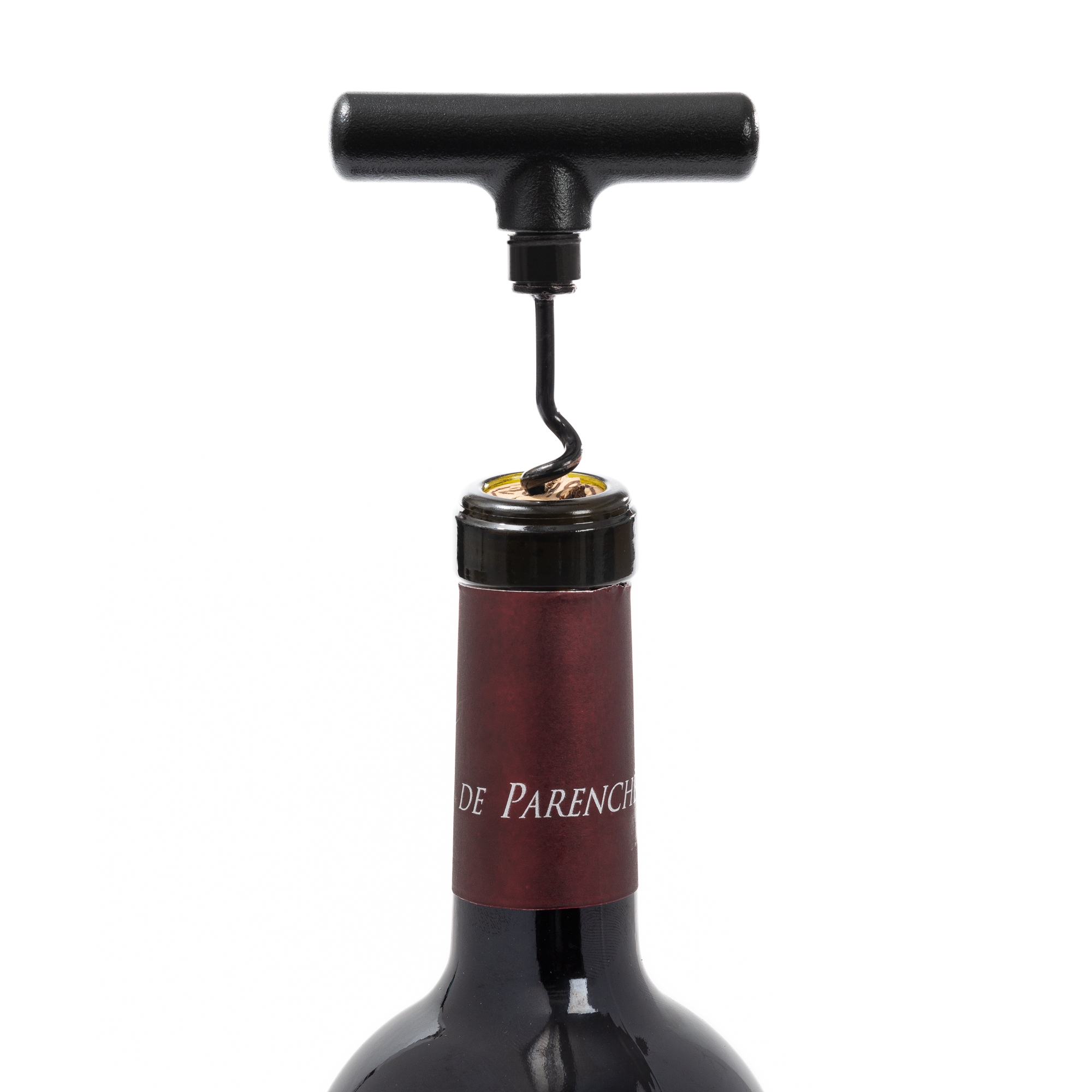 L'Atelier du Vin Le Vigneron Black tire-bouchon en T