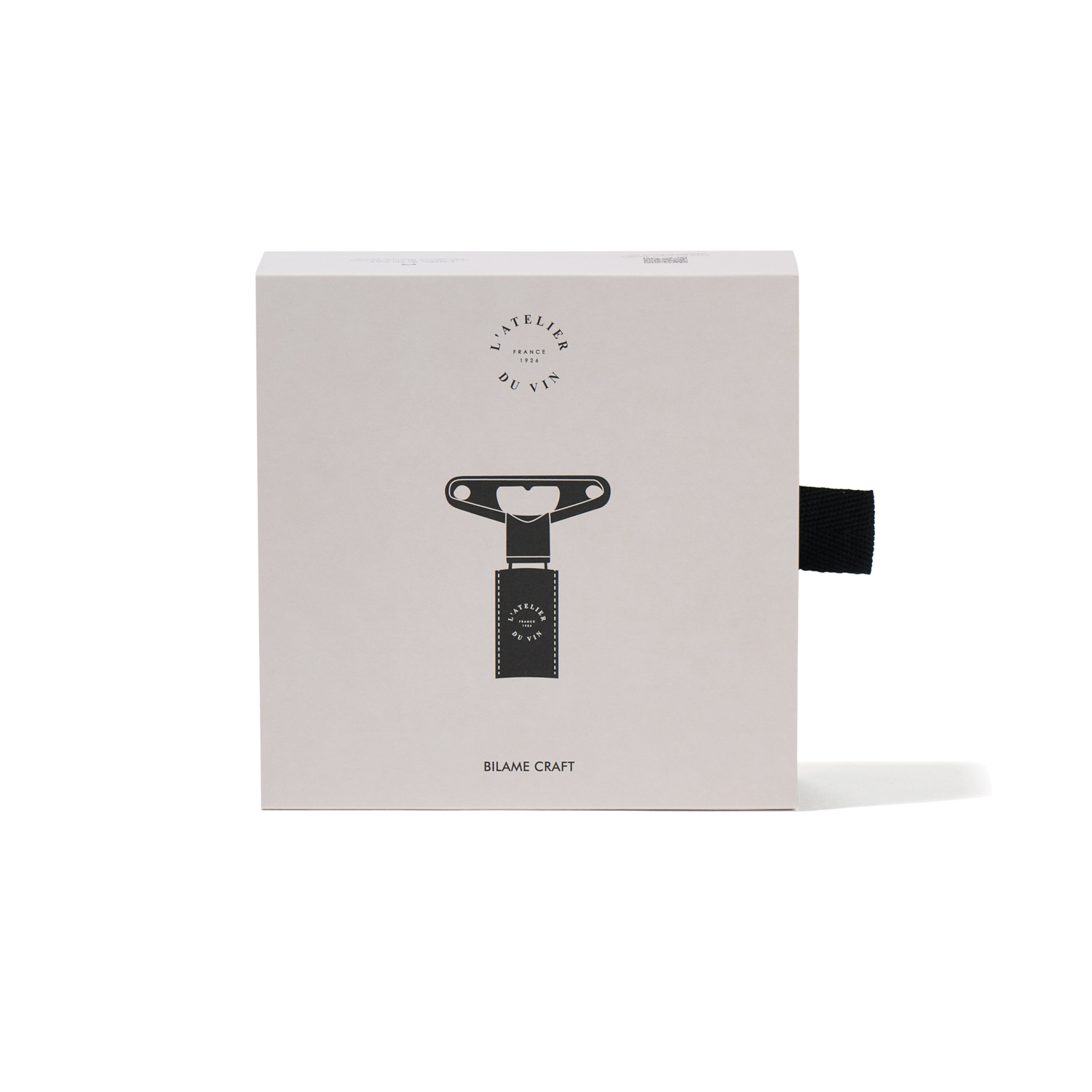 L'Atelier du Vin Bilame Craft tire-bouchon zamac cuir