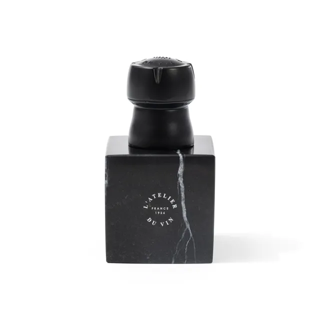 L'Atelier du Vin Bubble Cork bouchon champagne noir marbre