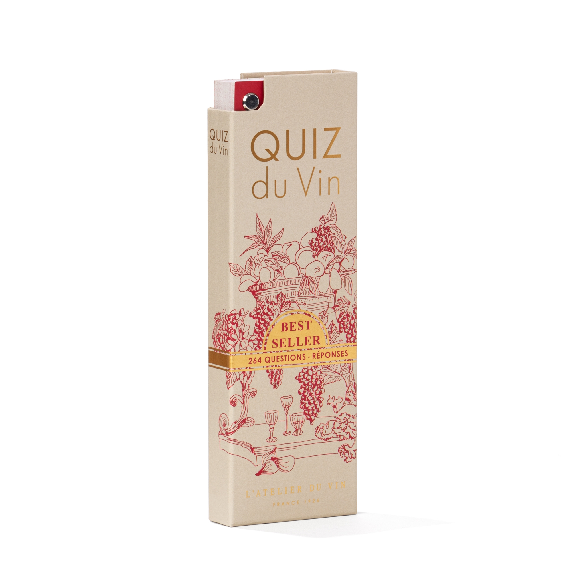 L'Atelier du Vin Quiz du Vin jeu dégustation 6 thèmes