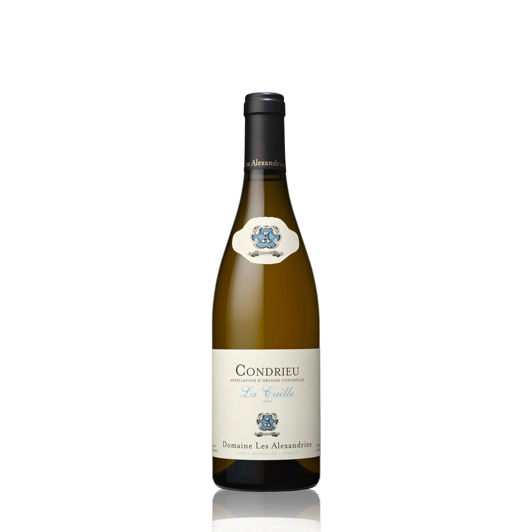 Domaine Les Alexandrins La Caille Condrieu vin blanc 75cl viognier