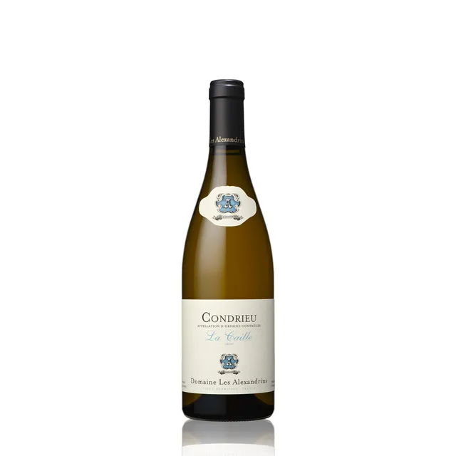 Domaine Les Alexandrins La Caille Condrieu vin blanc 75cl viognier
