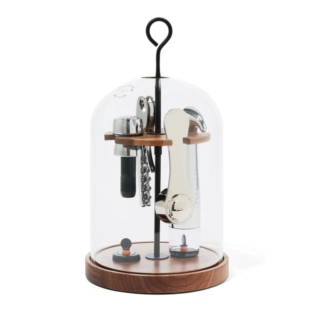 L'Atelier du Vin Le Globe coffret outils vin noyer