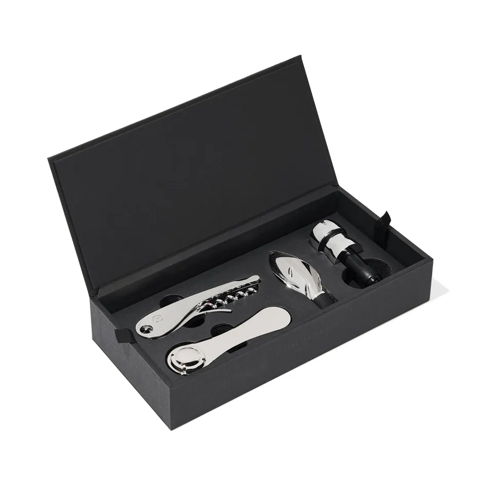 L'Atelier du Vin Oeno Collection Silver coffret vin 4 outils