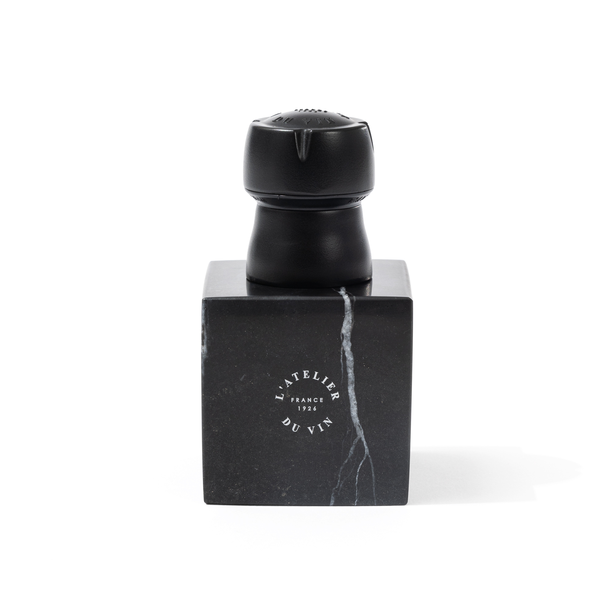 L'Atelier du Vin Bubble Cork bouchon champagne noir marbre