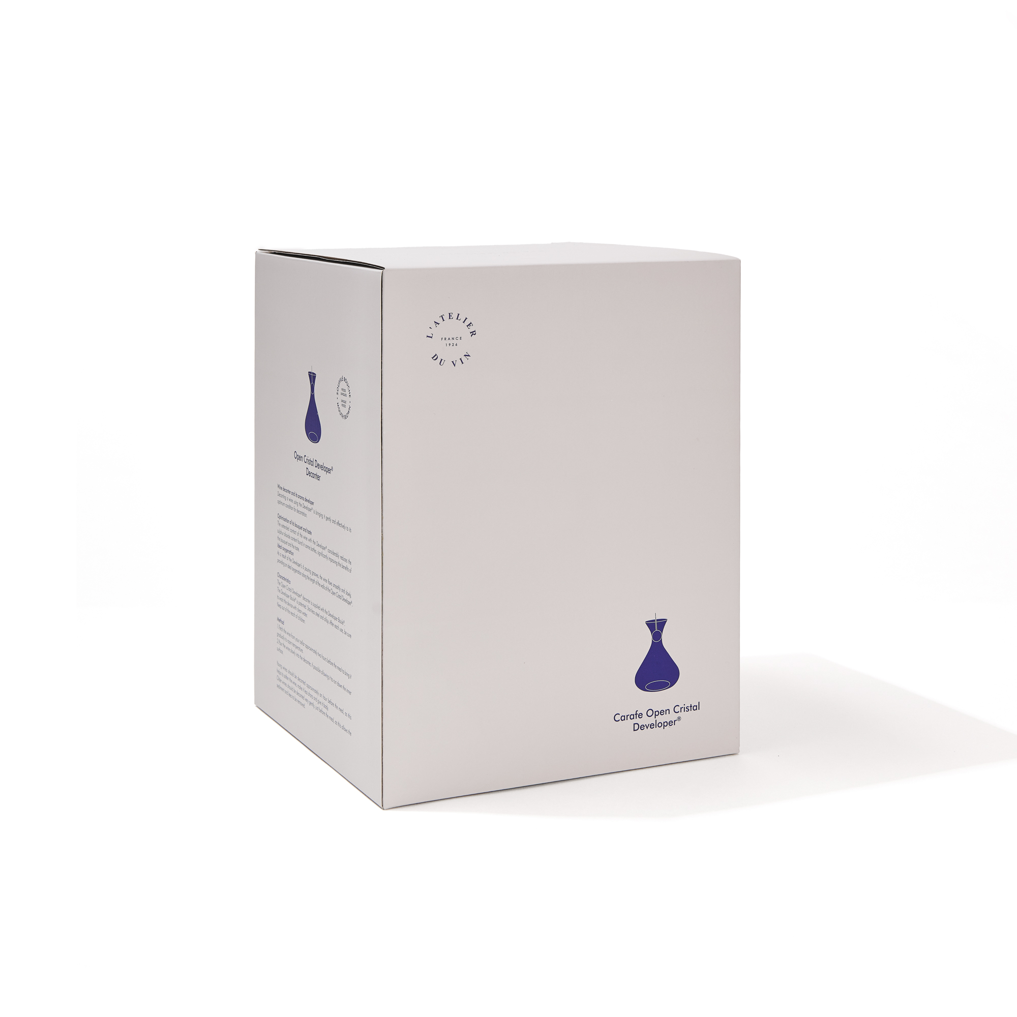 Architecture Intérieure du Vin Open Cristal Developer carafe + boule