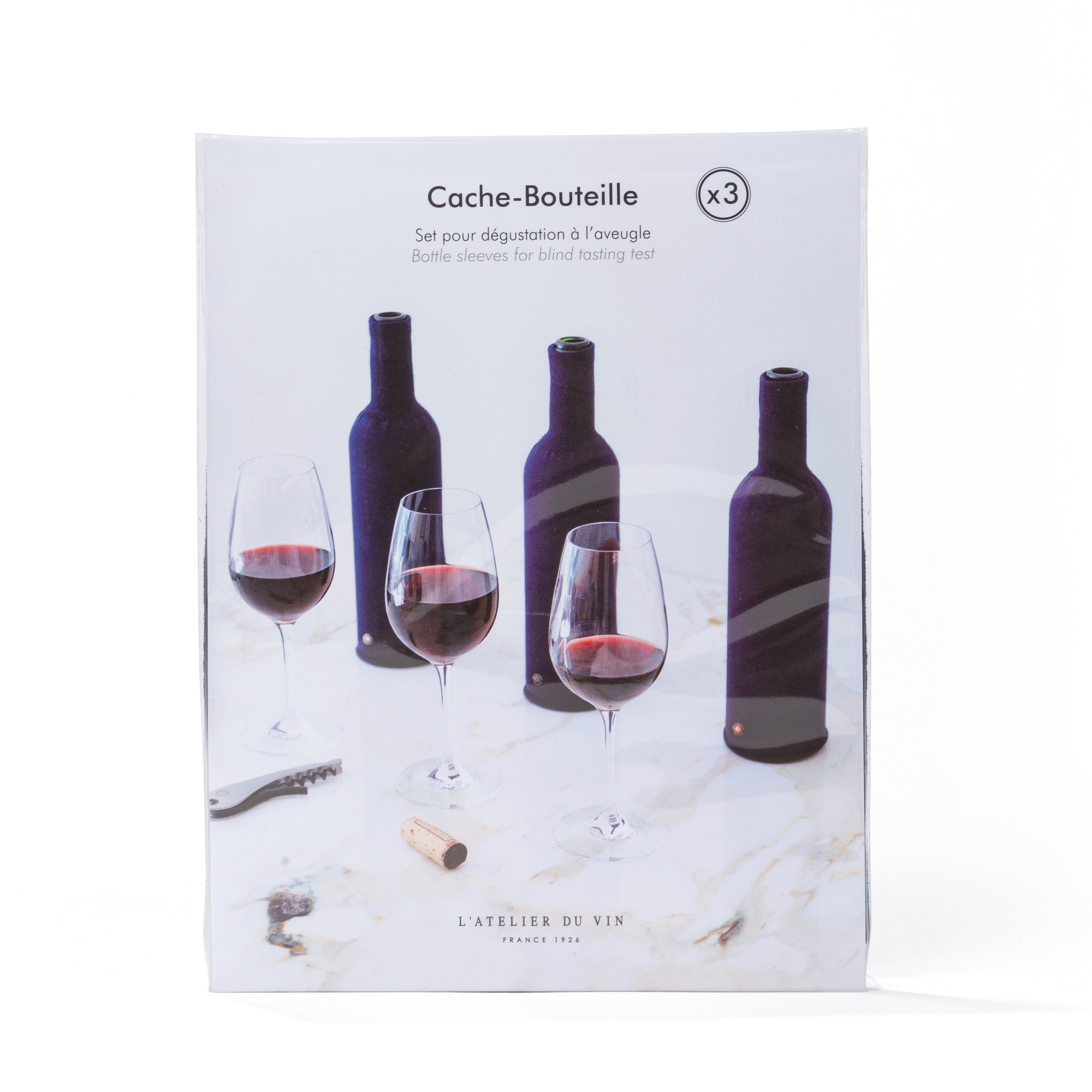 Architecture Intérieure du Vin Cache-Bouteille dégustation coton