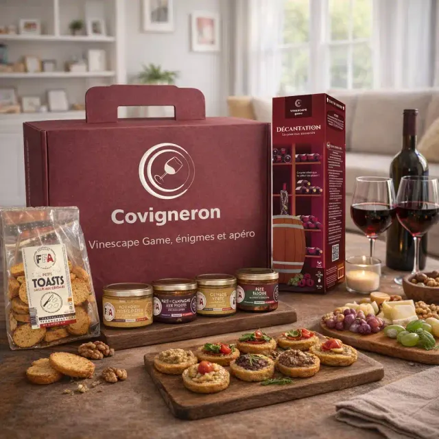 Covigneron Vinescape Game Apéritif FFA Jeu Vin 90 min