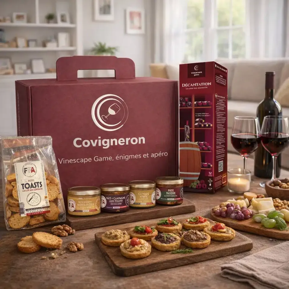 Covigneron Vinescape Game Apéritif FFA Jeu Vin 90 min