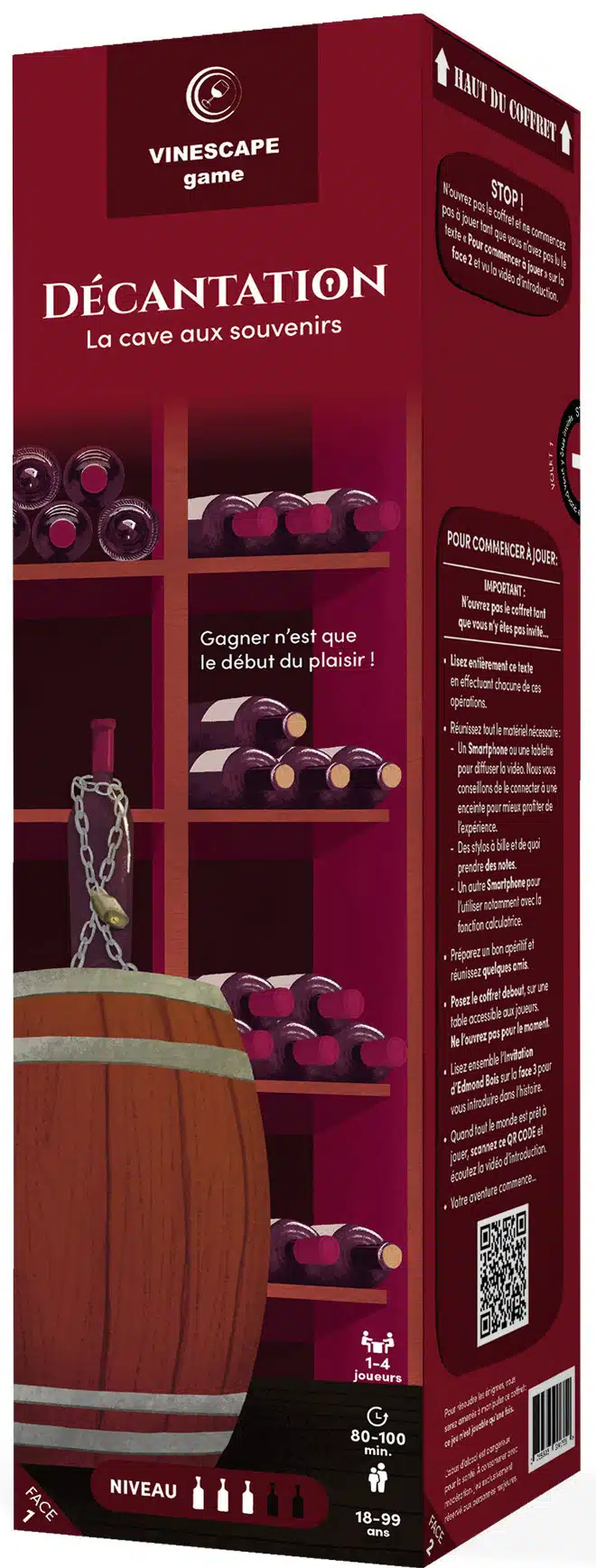 Covigneron Vinescape Game Apéritif FFA Jeu Vin 90 min