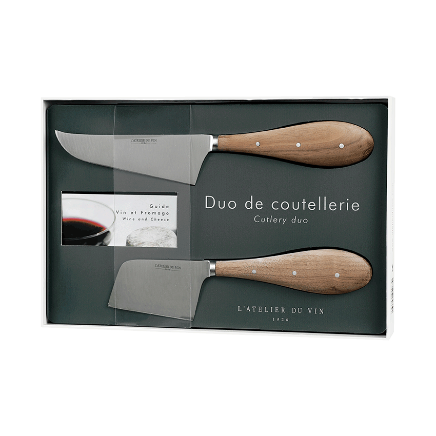 Architecture Intérieure du Vin Duo de Coutellerie couteaux noyer