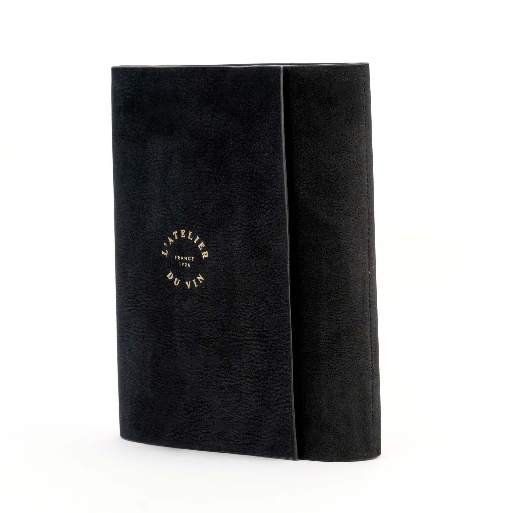 L'Atelier du Vin Oeno Motion Gold tire-bouchon cuir noir