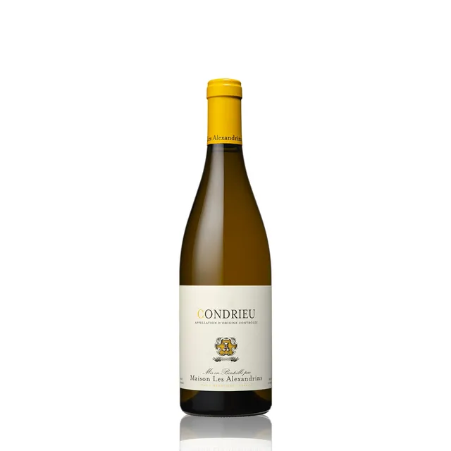 Maison Les Alexandrins Condrieu vin blanc 2020 viognier