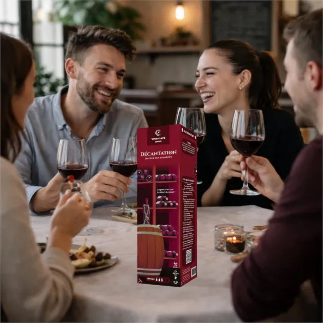 Covigneron Parrainage de vignes coffret Vinescape Game 75 cl