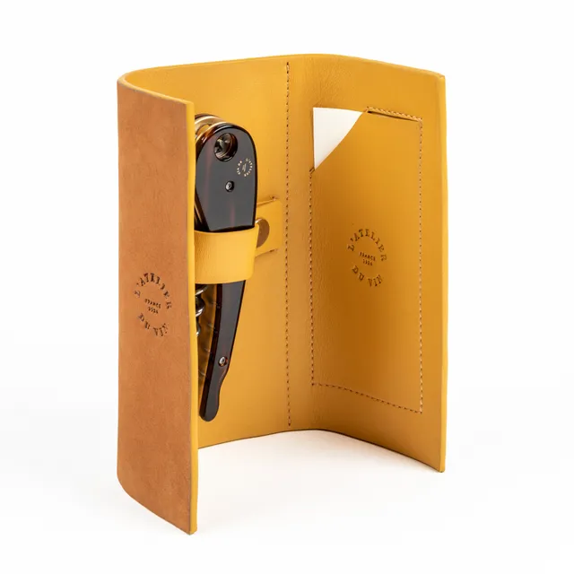 L'Atelier du Vin Soft Machine Nomad tire-bouchon cuir fauve