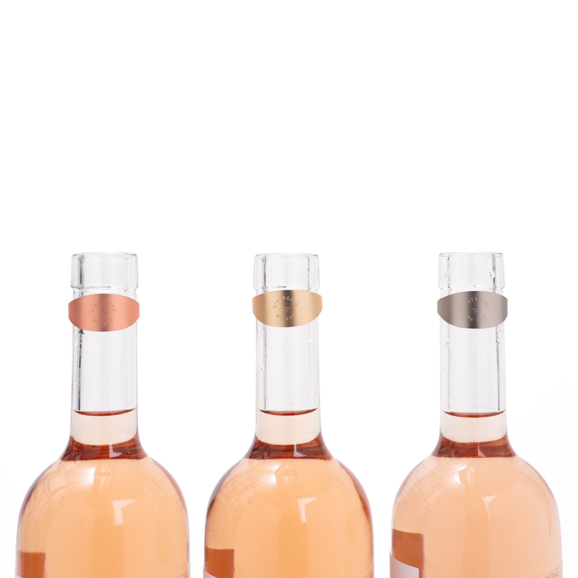 L'Atelier du Vin Trio Wine Rings anneaux anti-gouttes