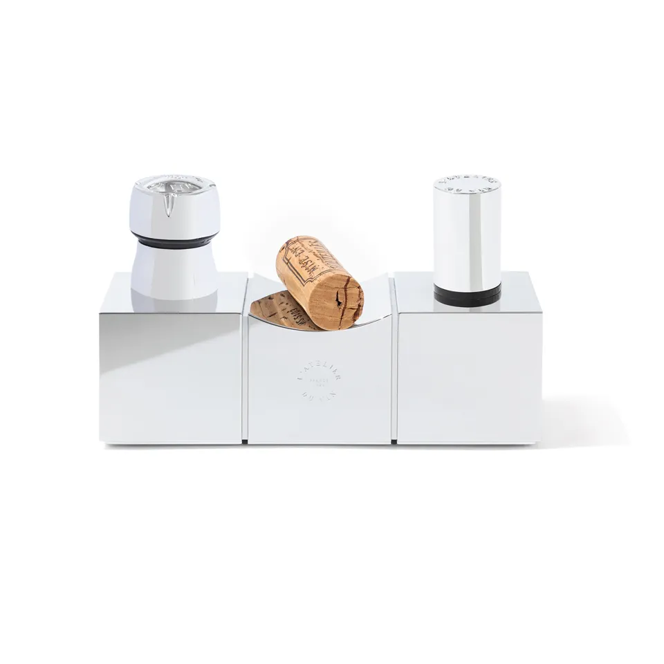 L'Atelier du Vin Bouchons Millésimés coffret champagne vin