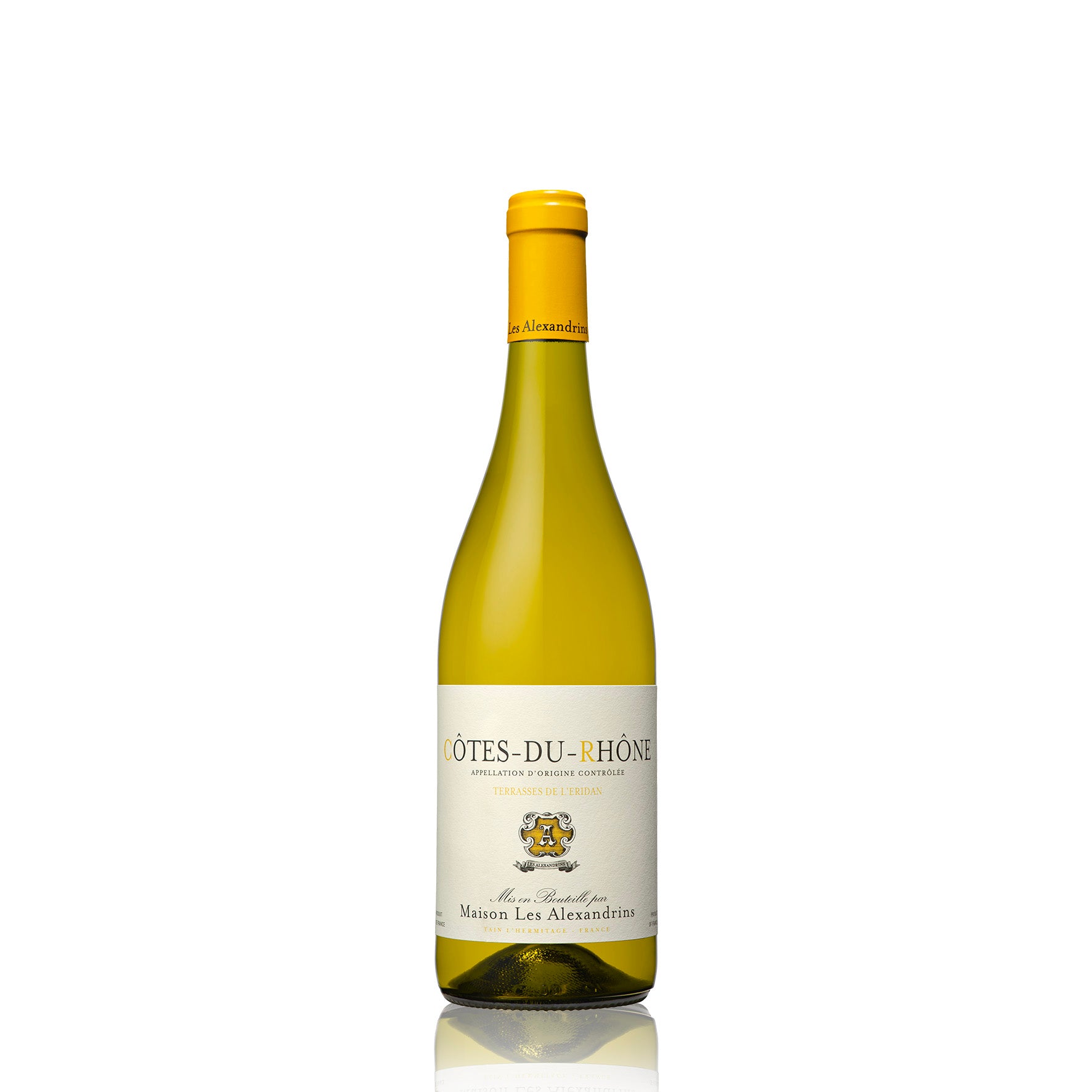 Maison Les Alexandrins Terrasses de l'Eridan vin blanc Côtes du Rhône 2021