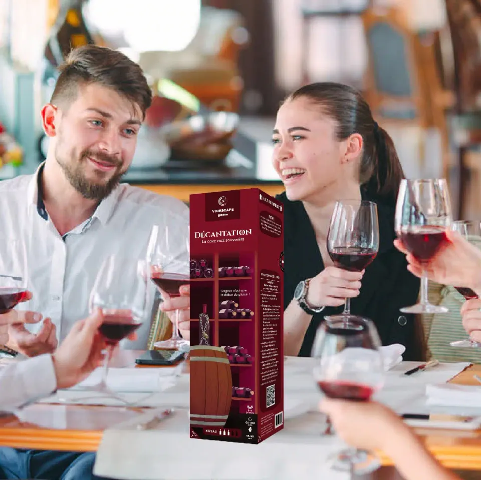 Covigneron Vinescape Game Décantation coffret jeu Touraine