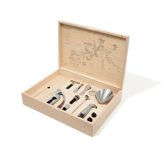 Architecture Intérieure du Vin Oeno Box Connoisseur 1 coffret érable