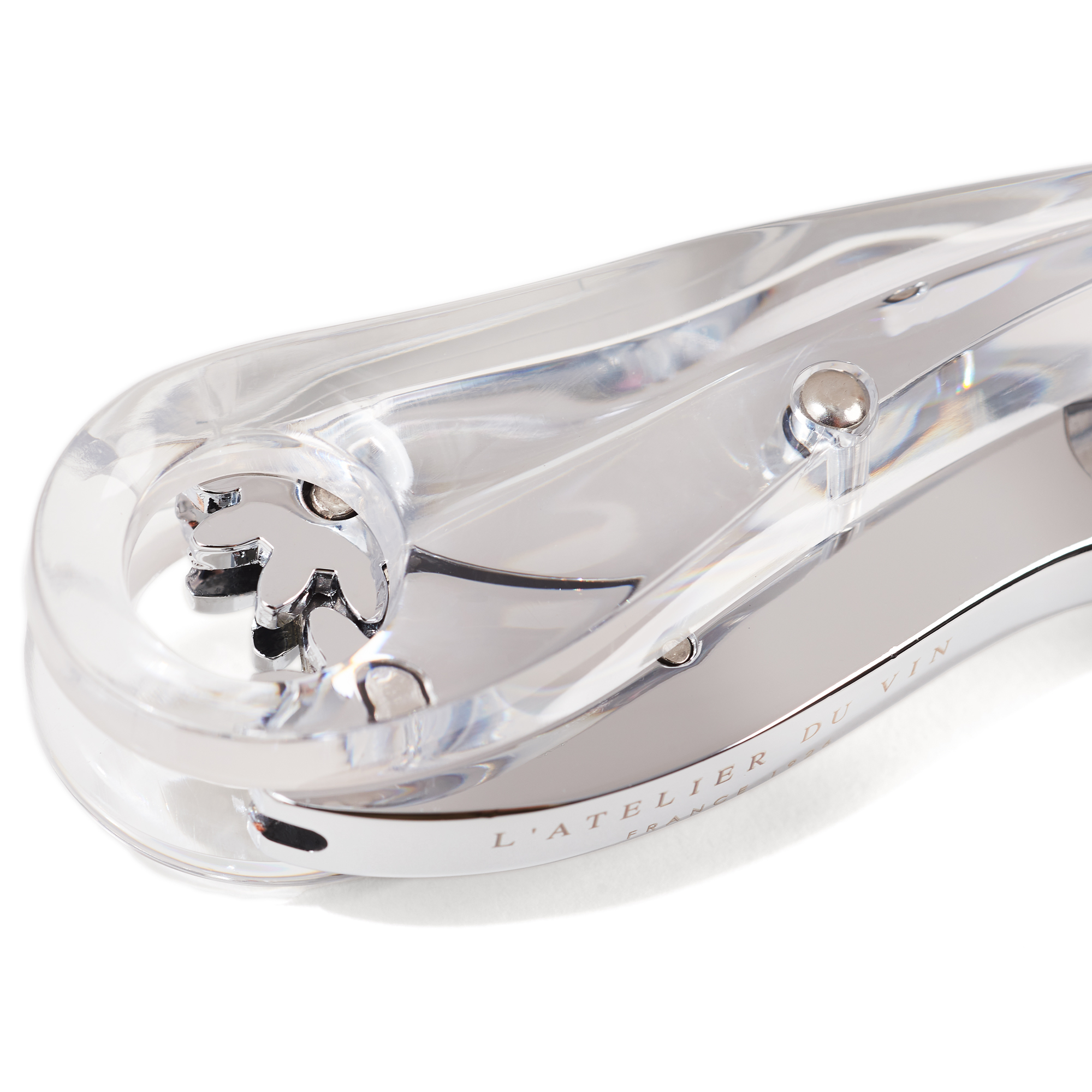 Architecture Intérieure du Vin Soft Machine Crystal tire-bouchon transparent