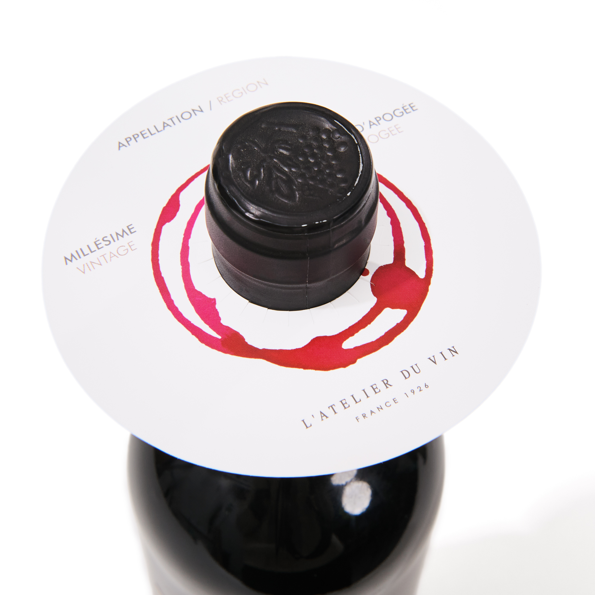 L'Atelier du Vin 70 Disques de Cave Vins Rouges Blancs