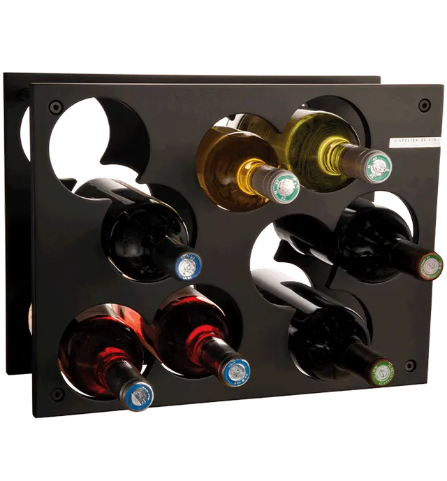 L'Atelier du Vin City Rack Bois casier vin 9 bouteilles