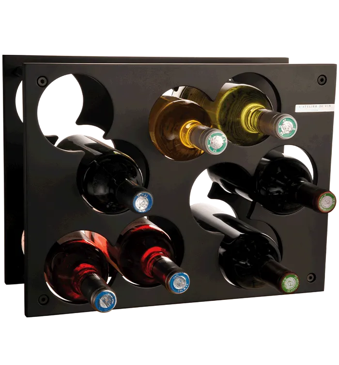 L'Atelier du Vin City Rack Bois casier vin 9 bouteilles