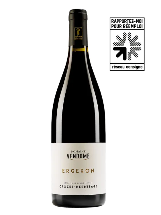 Domaine Vendome Les Singuliers Ergeron vin rouge Crozes-Hermitage
