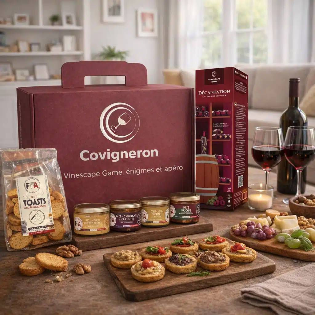 Covigneron Vinescape Game Apéritif FFA Jeu Vin 90 min